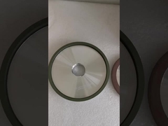 reçine bağı elmas öğütme tekerleği alüminyum temel malzemesi