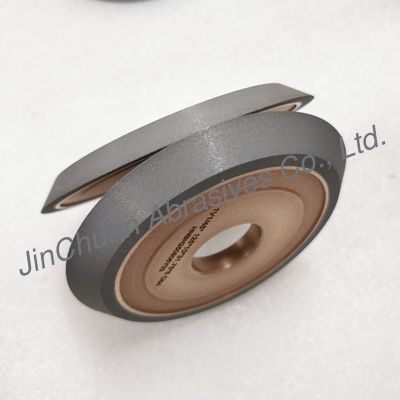 Resin And Metal Hybrid Bond  Diamond Grinding Wheel 1V1/45° 125*10*31.75*6 Mm D64