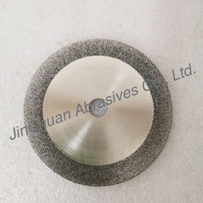 Kalite  Customed Single-Sided Abrasive Electroplated CBN Cutting Blades 100*0.8*12.7mm B60/70 fabrika