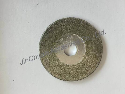 Kalite  Electroplated Diamond  Grinding Wheel , Diameter 40mm, Grit Number 100/120 fabrika