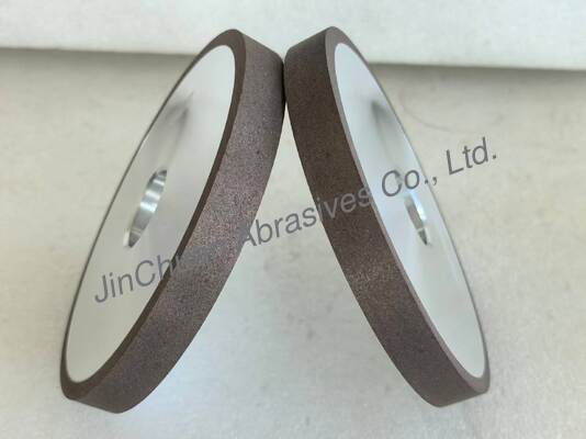 D150 Grit Resin Bonded Diamond Grinding Wheel Flat Shape Aluminium