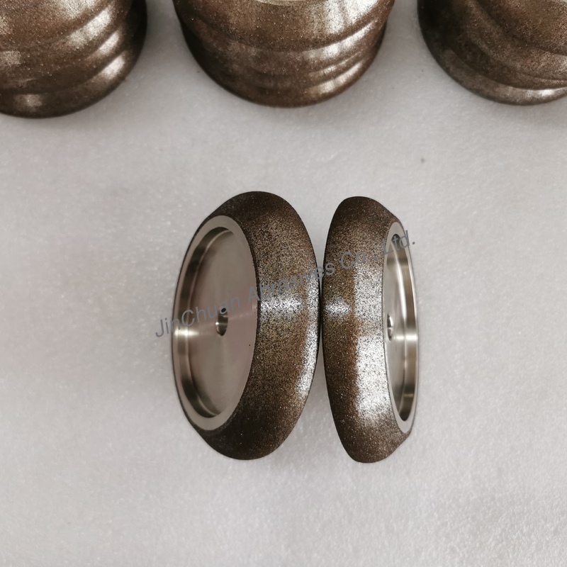 Amber 5" 127*12.7*22.23mm WM 10/30 CBN Grinding Wheel For Band Saws