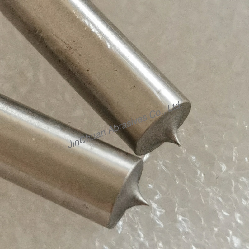 Non-Standard Customized Electroplated Diamond Grinding Bit 2.5*R2.5*30T*5mm Grit1200 For Deburring