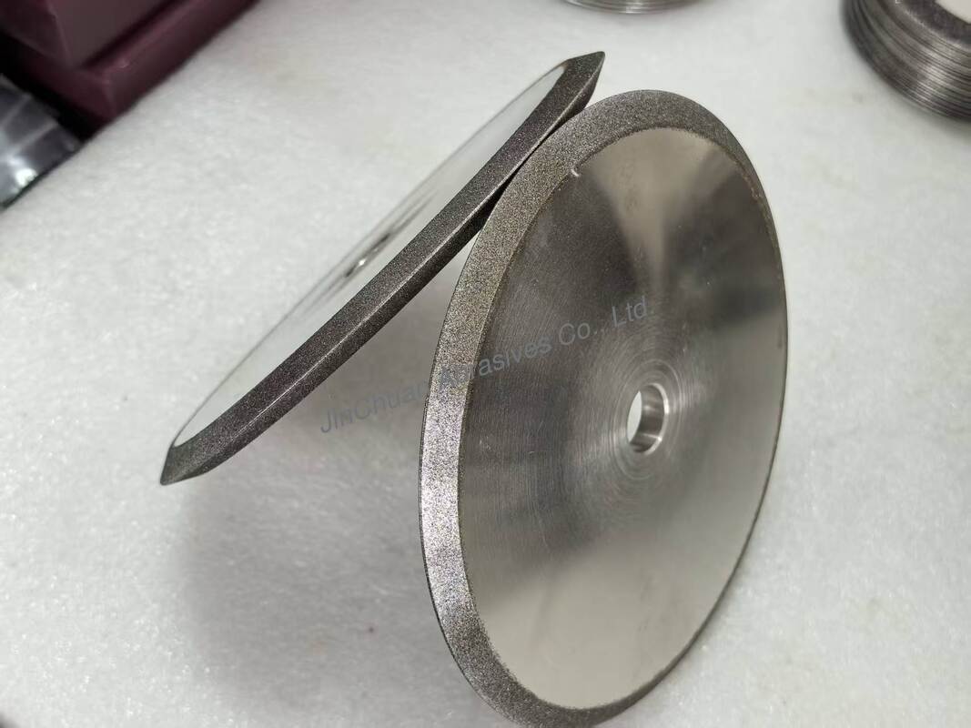 Electro CBN Chamfering Wheels 1E1 For Chamfering And Grooving