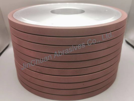 Tungsten Karbür Bıçak için 250 * 76.2 * 12 * 10mm Reçine Gümrüklü Elmas Taşlama Tekerleği