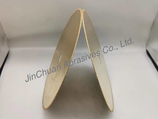 D50/60 Elektroliz Elmas Taşlama Kesme Diski 0.8mm Ana Gövde 210*20*2mm