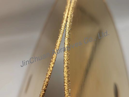 1A1R Elektroliz CBN Elmas Taşlama Tekerleği 210*0.8*20*2mm Titanic ile