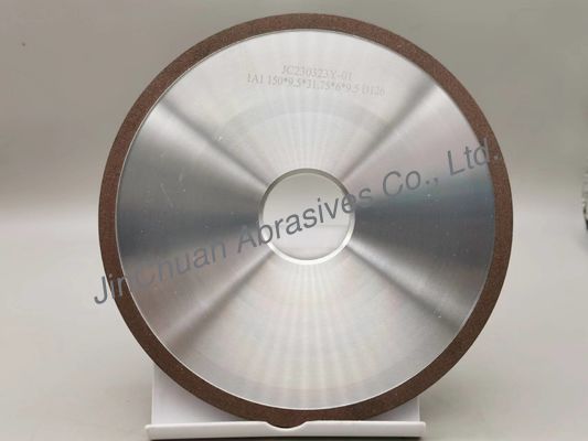Tungsten Karbür için 1A1 Elmas Taşlama Tekerleği Reçine Bond 150mm