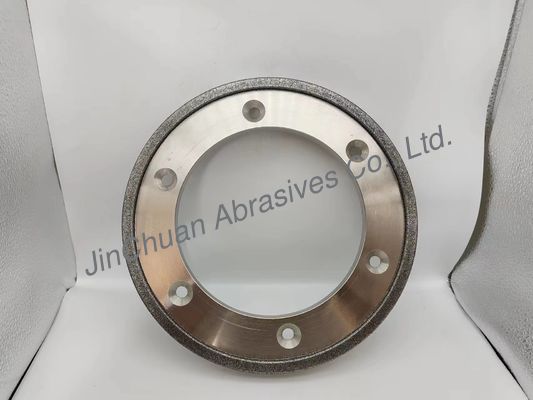 Elektrikli Bağlı CBN Dökme Demir Dökme Çarkı 6 Delikli Elmas Dökme Disk 254mm