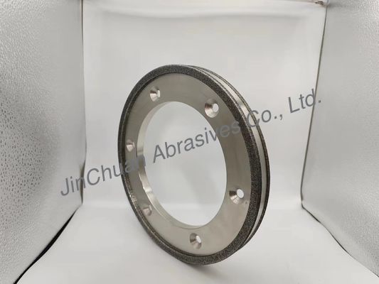 Elektrikli Bağlı CBN Dökme Demir Dökme Çarkı 6 Delikli Elmas Dökme Disk 254mm