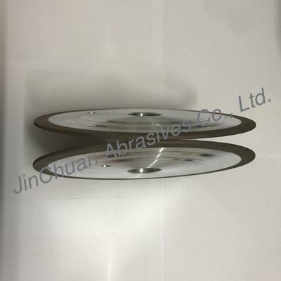 Keskinleştirme 14F1 reçine bağları öğütme tekerleği CBN Elmas kaplama