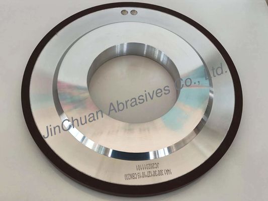 14A1 Silindirli öğütme ve cilalama için 300 mm düz Cbn tekerleği