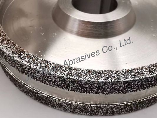 Çelik vücut Elektroplastrasyonlu CBN Hızlatma Tekerlekleri Diametresi 100 Grit Numarası B301