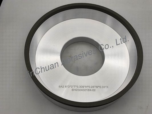 reçine CBN Bağlama öğütme tekerleği B80 Grit 51 Özel konsantrasyon 1A1