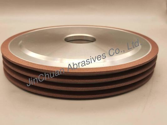 14A1 Elmas keskinleştirme tekerleği Karbid aletler için reçine bağlanmış öğütme tekerleği
