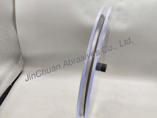 R0.8mm 200mm Rein Bağlı Dökme Tekerleği CBN Keskinleştirme Tekerleği