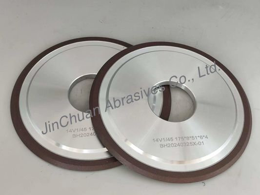 Tüylü Bağlılık Elmas Izgara Tekerlekleri 14v1, Diametresi 175, Açısı 45