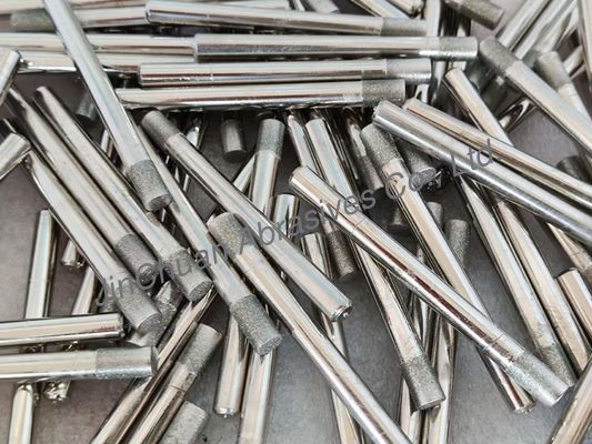 Elektroplastralı Elmas Keskinleştirme Pini 2.3mm-6.3mm Elmas Çakıl Sayısı D91