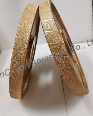 1A1 D400 mm Vakum Lehimli Elmas Düzeltme Çarkı