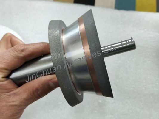 Katı karbid aletlerin işlenmesi için hibrit bağlı elmas öğütme tekerlekleri