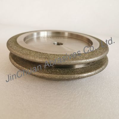 Kesin değerli taş cilalama ve profil öğütme için özelleştirilebilir elektroplastralı elmas öğütme tekerlekleri