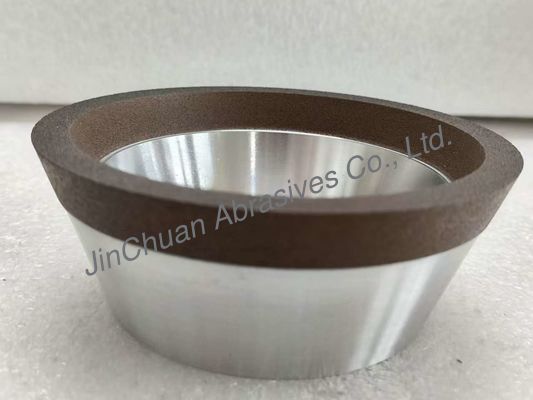 11V2 Alüminyum gövde çamurlu reçine elmas öğütme tekerleği 151 çapı 100