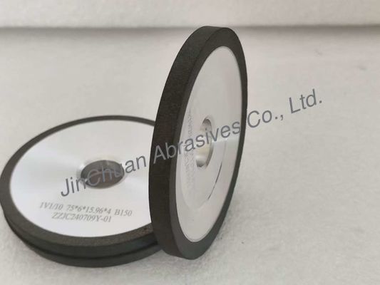 Gri CBN reçine bağlı öğütme tekeri 1V1 75mm verimlilik için 10 derece ile Gashing