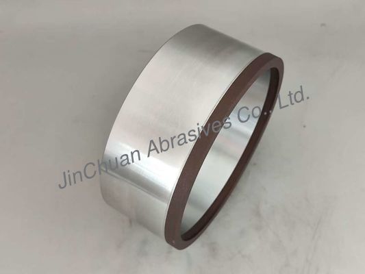 6A2 125mm Özel reçine bağlı öğütme tekeri Yüksek sertlik alaşımları ve metal olmayan malzemeler için