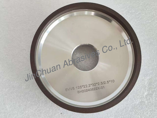 6VV5 Çift Çizgili Elmas Mağazası Tekerleği Rezin Bağlama Mağazası Disk D151/D64 Elmas Tekerleği