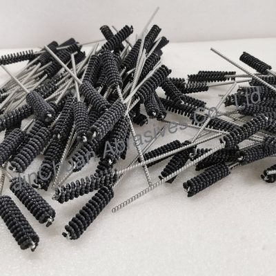 CNC freze makinesi aletlerine monte edilen hassas delik cilalama ve iç delik işleme fırçaları