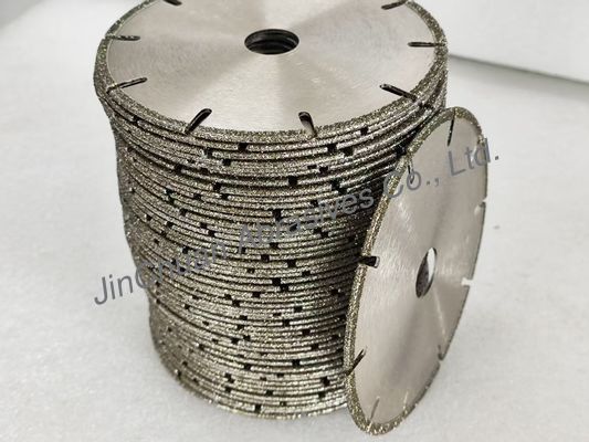 Uzun Yaşam Süresi Elektroplastralı Bağlı Elmas Kesme Bıçağı