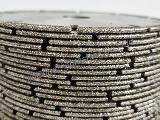 Uzun Yaşam Süresi Elektroplastralı Bağlı Elmas Kesme Bıçağı