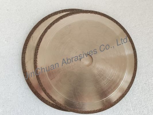 1A1 600*2.5*20*5mm B100/120 Kenar Tasarımı R0.5 Fillet + 7° Chamfer Elektroplated CBN Cutting Disc