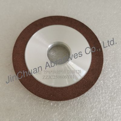 1A1 75*6*32*19.05*10mm D100/120 Reçine Bağlı Elmas Taşlama Taşı