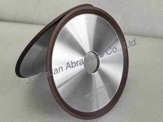 4V2 125mm tekerlek boyutunda reçine bağlanmış elmas disk öğütme tekerlekleri