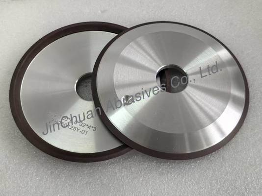 4V2 125mm tekerlek boyutunda reçine bağlanmış elmas disk öğütme tekerlekleri