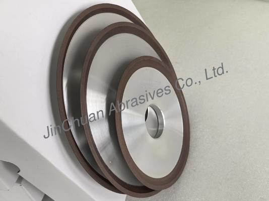 4V2 125mm tekerlek boyutunda reçine bağlanmış elmas disk öğütme tekerlekleri