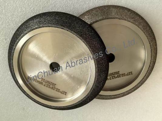 Çelik Temel Silindirik CBN Bandsaw Blade Sharpening Wheel Amber Rengi