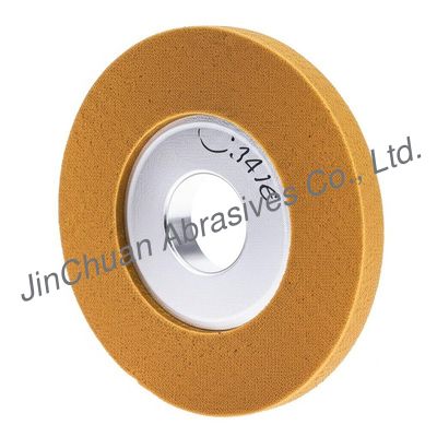 Çelik Temel Silindirik CBN Bandsaw Blade Sharpening Wheel Amber Rengi