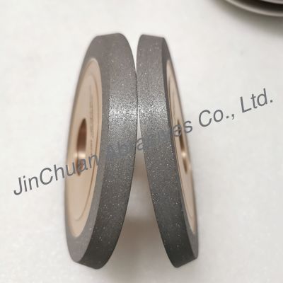 reçine ve metal hibrit bağ elmas öğütme tekeri 1V1/20° 125*10*31.75*10mm D91 Daha yüksek verimlilik, daha uzun ömür ve şekil koruma