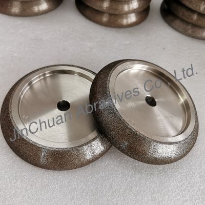 Amber 5" 127*12.7*22.23mm WM 10/30 CBN Grinding Wheel For Band Saws