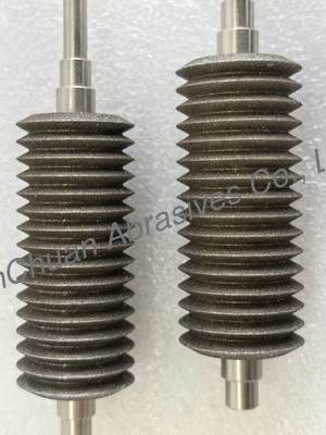 Standart Dışı Özelleştirilmiş Elektrolize CBN Taşlama Taşı 30*122.5*6*3 Mm Çok Amaçlı Testere Bıçakları (BIM, HCS, HSS) Bileme İçin