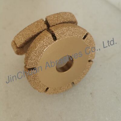Brazing Diamond Grinding Wheel 76*10*20*10mm D35/40 Karmaşık ve hassas yapıların kaynaklanması için uygundur.