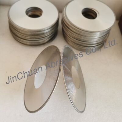 127 mm çapı 1.55 mm kalınlığı Grit D151 Elektrikli elmas testere bıçağı