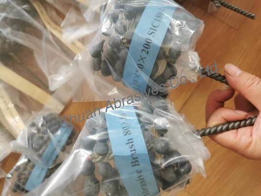 SIC Fırçası Honlama Fırçası Olarak Parlatma Atığı Silisyum Karbür Aşındırıcı fırça