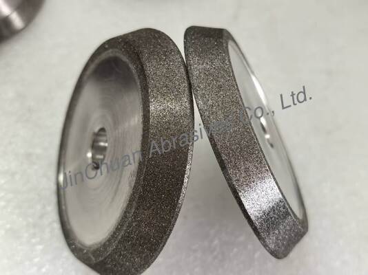 Amber Renkli Cbn Elektroplastralı Tekerlekli Elektrokonduzlu Döşeme ve Çamlatma Tekerlekleri