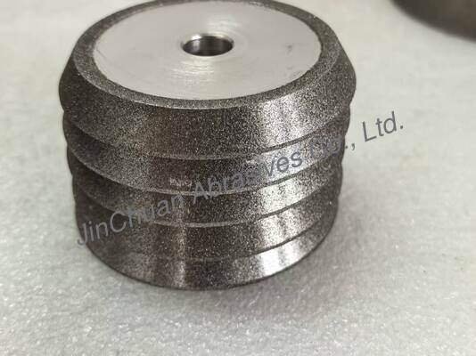 Amber Renkli Cbn Elektroplastralı Tekerlekli Elektrokonduzlu Döşeme ve Çamlatma Tekerlekleri