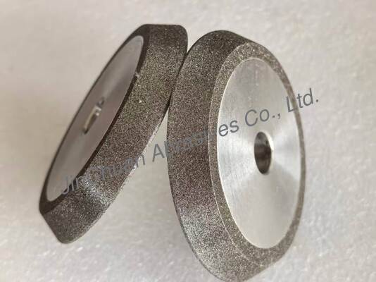 Freze uçları için elektro kaplama CBN taşlama diski, Çap 78mm, Açı 60