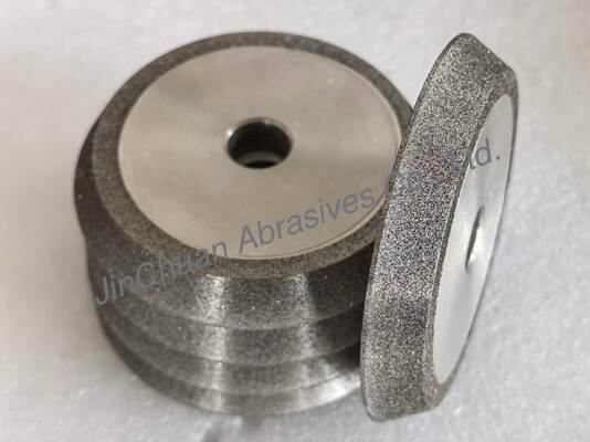 Freze uçları için elektro kaplama CBN taşlama diski, Çap 78mm, Açı 60