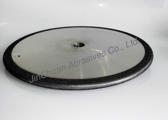 Woodmizer Için 8 inç kahverengimsi siyah Özel 3/16 Testere Bıçakları Elektroliz CBN Bileme / Taşlama Tekerlek